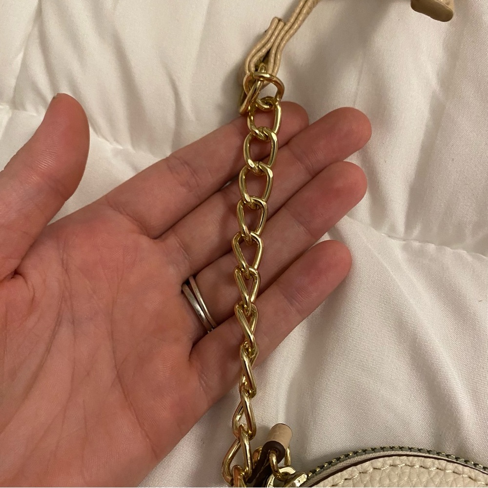 Nanette Lepore Beige and Tan Crossbody Purse - Picture 8 of 9
